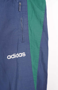 VINTAGE ADIDAS TRACK PANT SHORTS (XL)