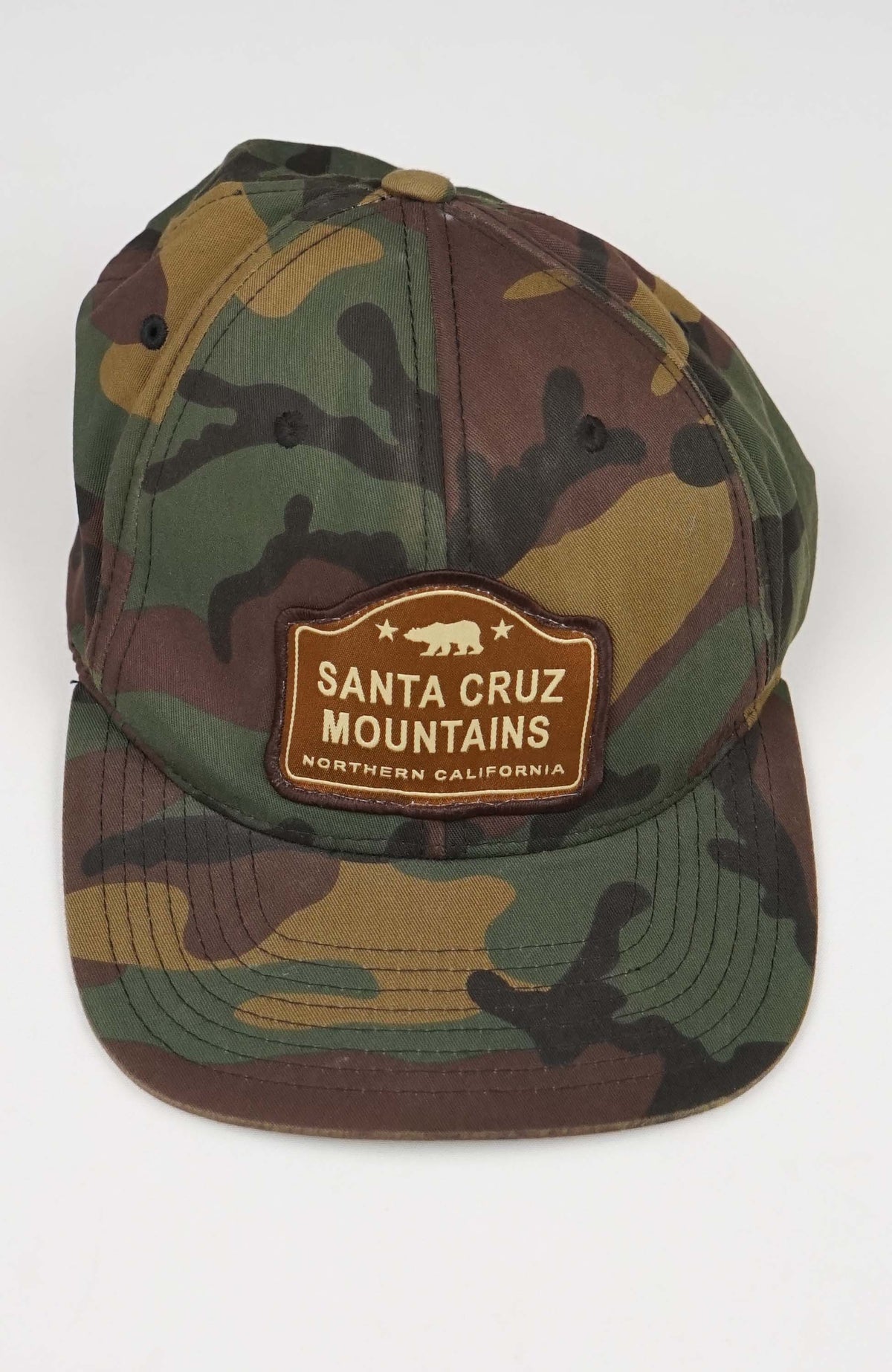 VINTAGE REAL TREE CAMO HAT 