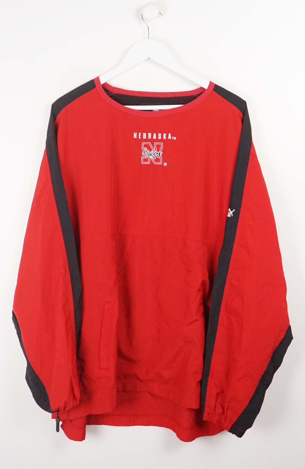 VINTAGE PUMA NEBRASKA HUSKERS WINDBREAKER (XL)
