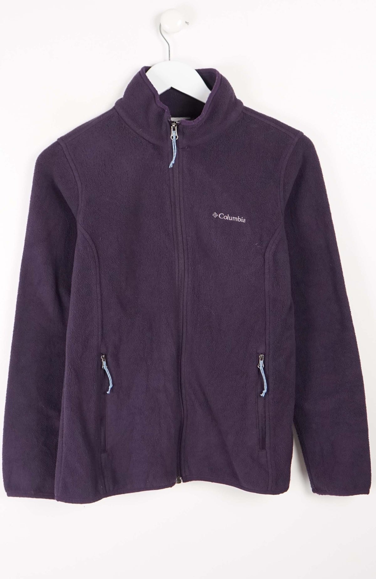 VINTAGE COLUMBIA FULL ZIP FLEECE SWEATER (XS)