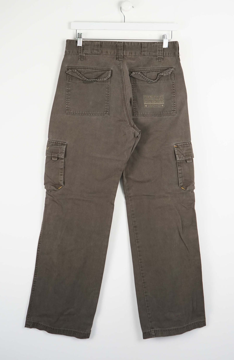 VINTAGE REWORK CARGO PANTS W32
