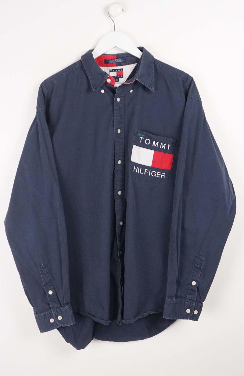 VINTAGE TOMMY HILFIGER SHIRT (XL)
