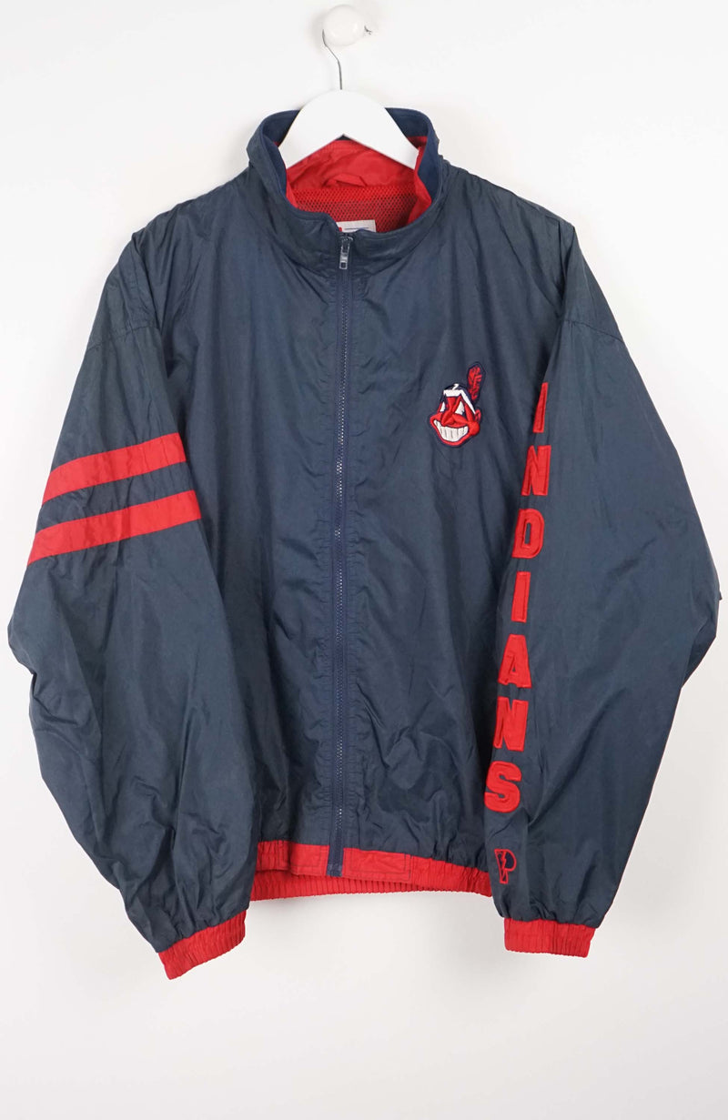 VINTAGE CLEVELAND INDIANS WINDBREAKER (M)