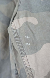VINTAGE CAMO CARGO SHORTS W36