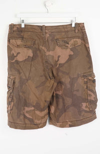 VINTAGE CAMO CARGO SHORTS W36