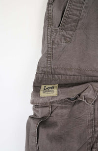 VINTAGE LEE DUNGAREES CARGO SHORTS W32