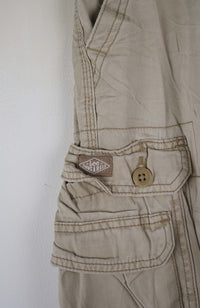 VINTAGE LEE DUNGAREES CARGO SHORTS W34