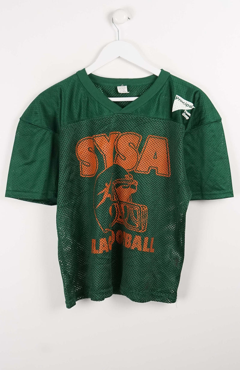 VINTAGE FLAG FOOTBALL CROPPED JERSEY (M)