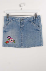 VINTAGE Y2K DENIM SKIRT W32