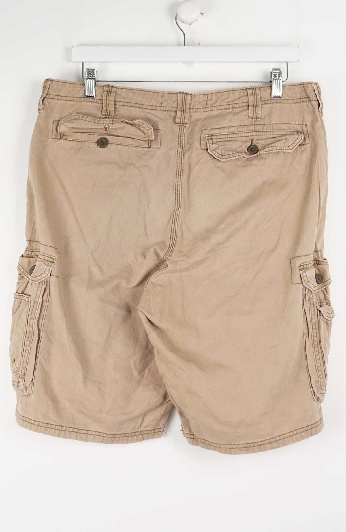 VINTAGE LEE DUNGAREES CARGO SHORTS W35