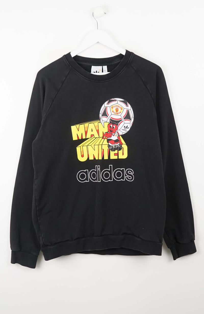 VINTAGE ADIDAS MANCHESTER UNITED SWEATER (L) 