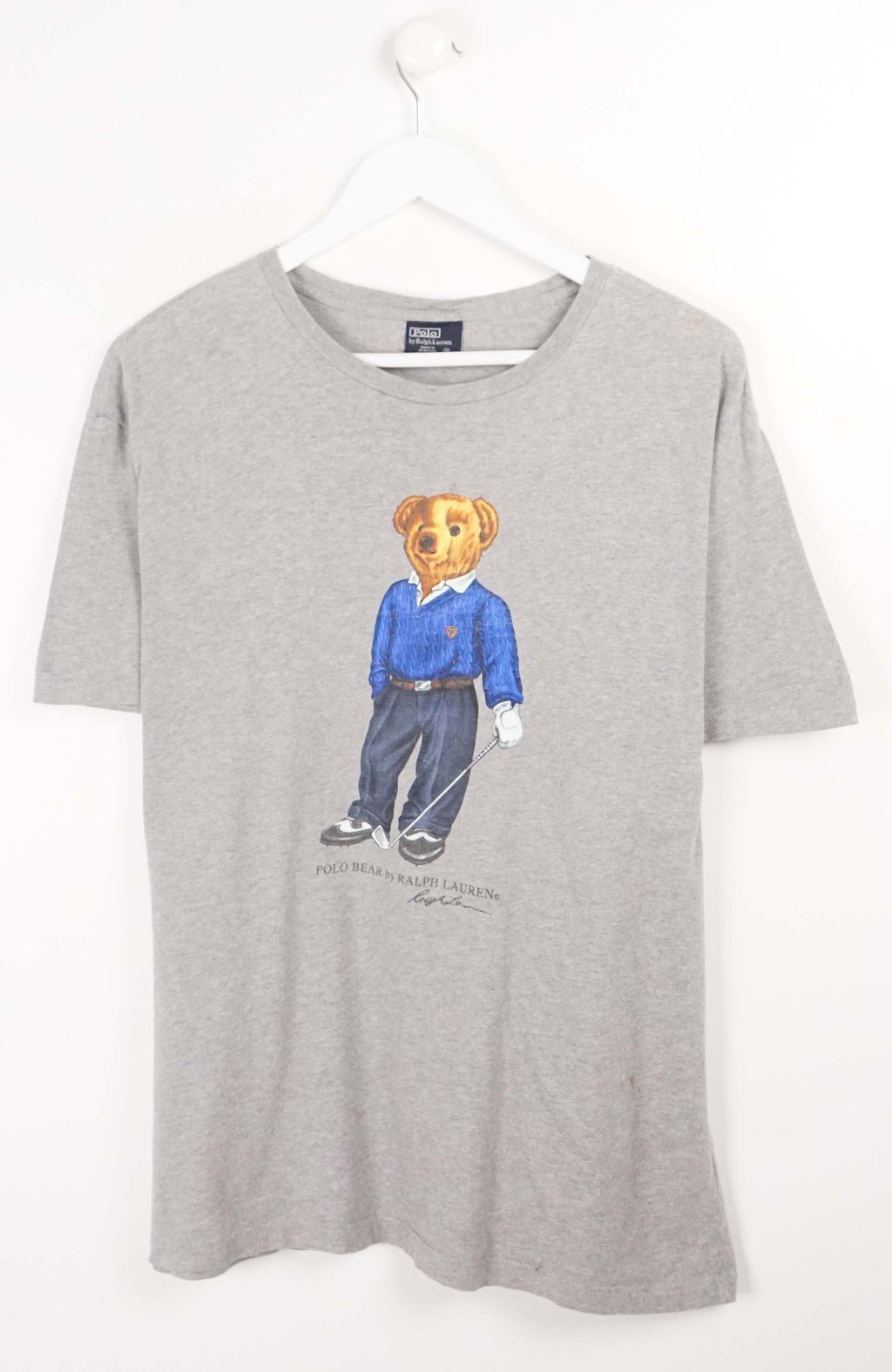 VINTAGE POLO BEAR T-SHIRT (L)