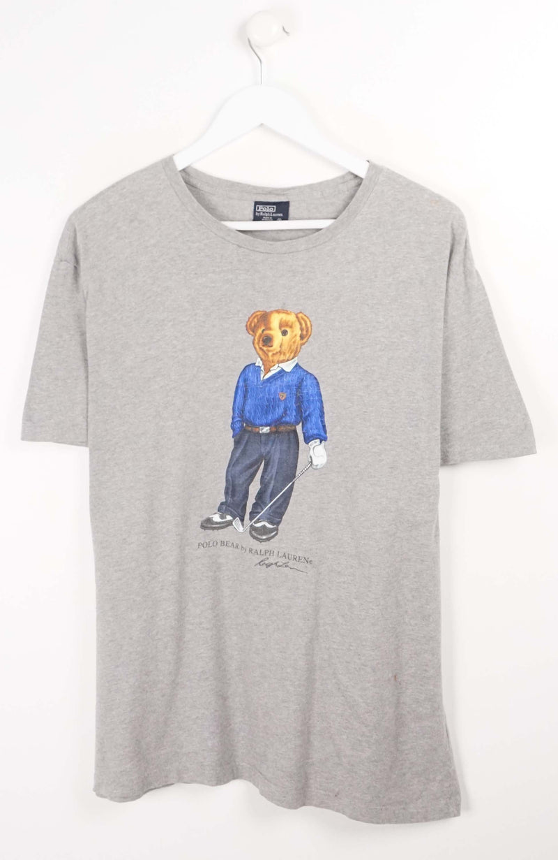 VINTAGE POLO BEAR T-SHIRT (L)