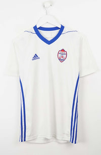 VINTAGE Y2K ADIDAS WOODBRIDGE STRIKERS FOOTBALL JERSEY (XS)