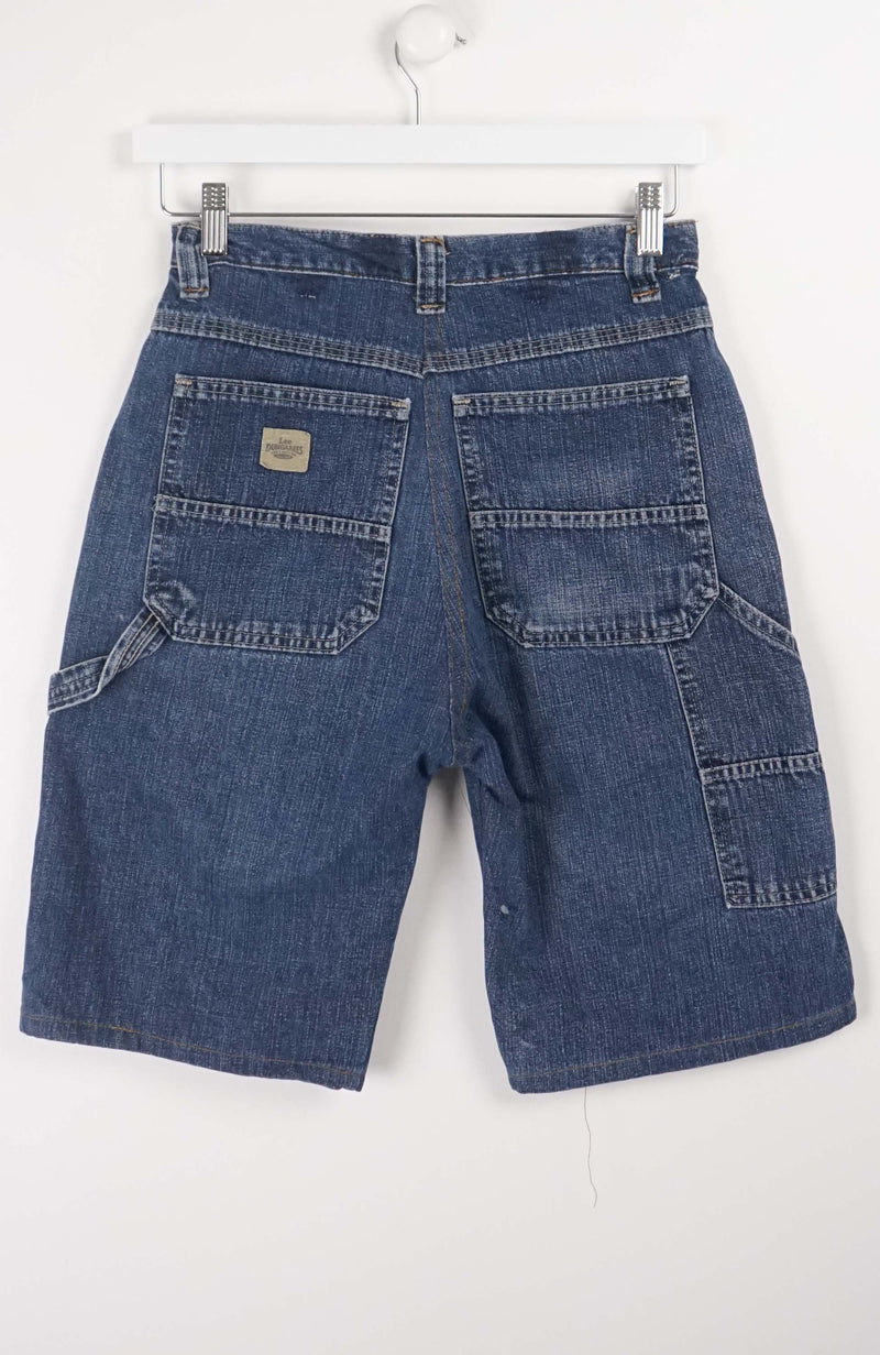 VINTAGE LEE DUNGAREES SHORTS W27