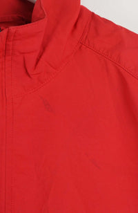 VINTAGE NIKE GOLF 1/4 ZIP WINDBREAKER (L)
