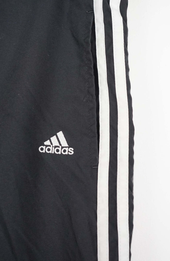 VINTAGE ADIDAS TRACK PANT SHORTS (XL)