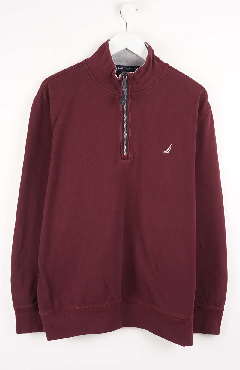 VINTAGE NAUTICA 1/4 ZIP SWEATER (XL)