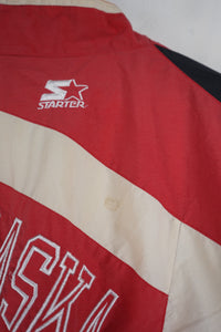 VINTAGE STARTER HUSKERS JACKET (XL)