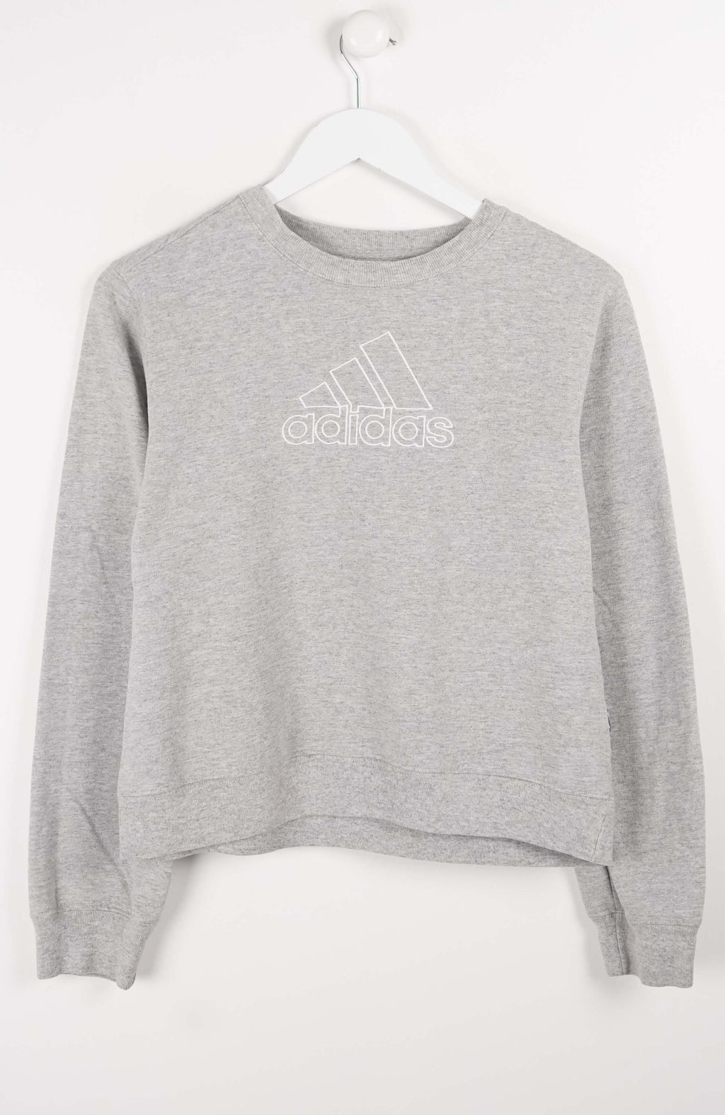 VINTAGE ADIDAS CROPPED SWEATER (S) 