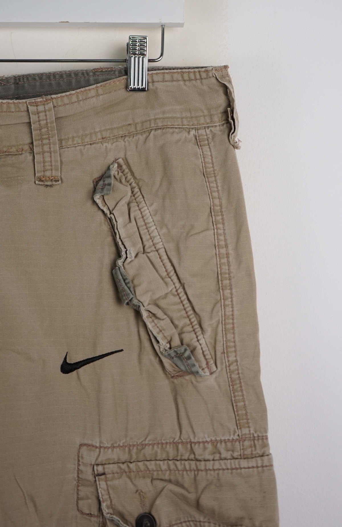 VINTAGE REWORK CARGO SHORTS W34