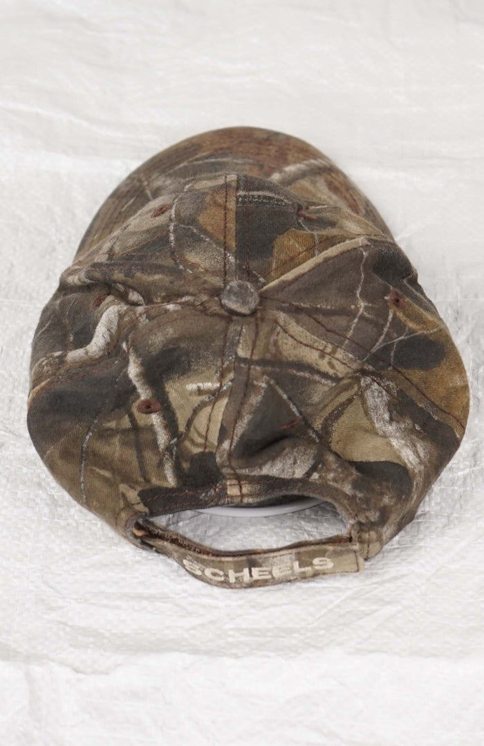 VINTAGE SCHEELS GEAR. PASSION.SPORTS. REAL TREE HAT
