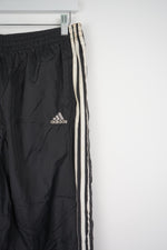 VINTAGE ADIDAS SNAP TRACK PANTS (XL)