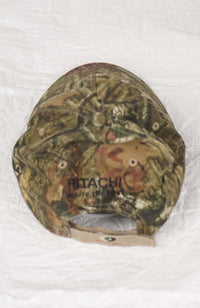 VINTAGE HITACHI MOSSY OAK  REAL TREE HAT