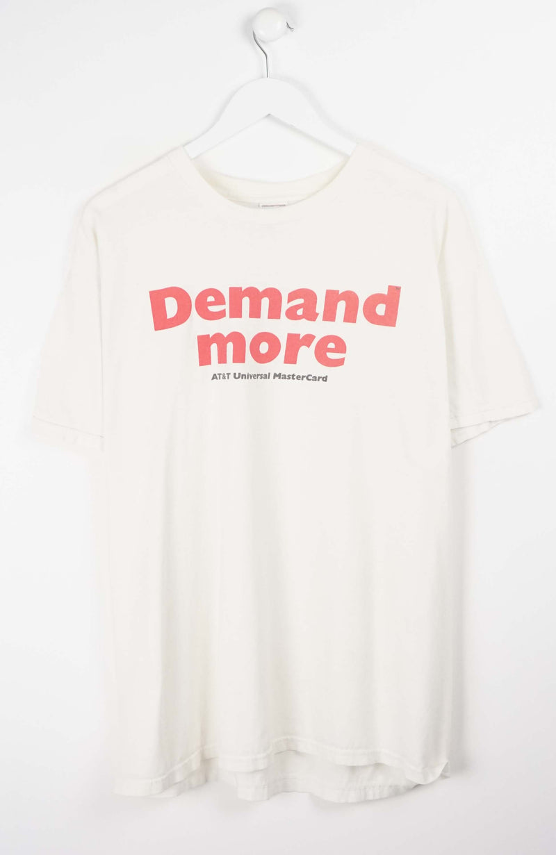 VINTAGE DEMAND MORE MASTERCARD T-SHIRT (XL)