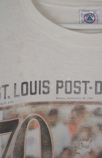 VINTAGE ST LOUIS POST-DISPATCH BASEBALL T-SHIRT (XL)
