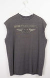 VINTAGE HARLEY DAVIDSON SLEEVELESS T-SHIRT (XL)