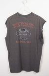 VINTAGE HARLEY DAVIDSON SLEEVELESS T-SHIRT (XL)
