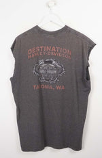 VINTAGE HARLEY DAVIDSON SLEEVELESS T-SHIRT (XL)