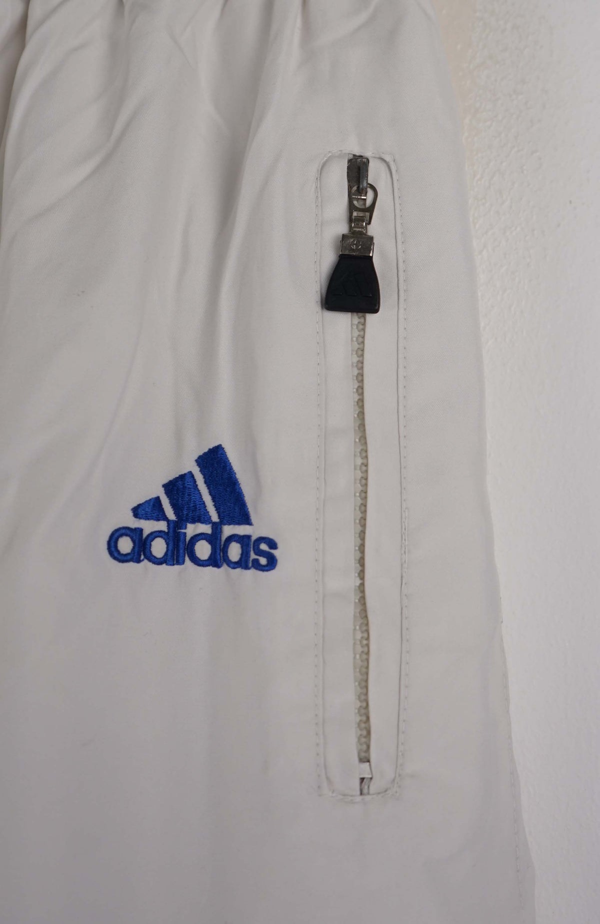 VINTAGE ADIDAS TRACK PANT SHORTS (XS)
