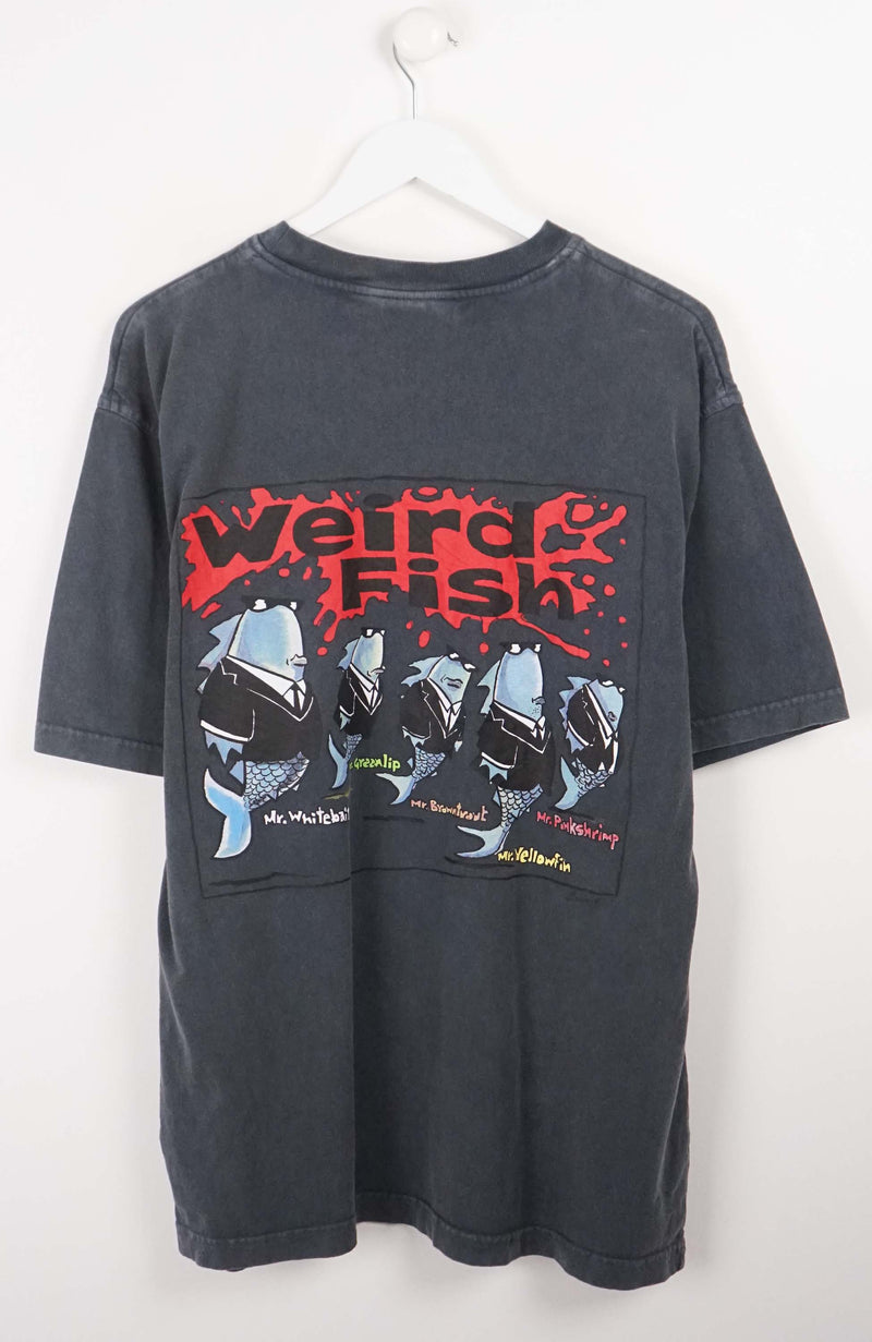 VINTAGE WEIRD FISH T-SHIRT (XL)