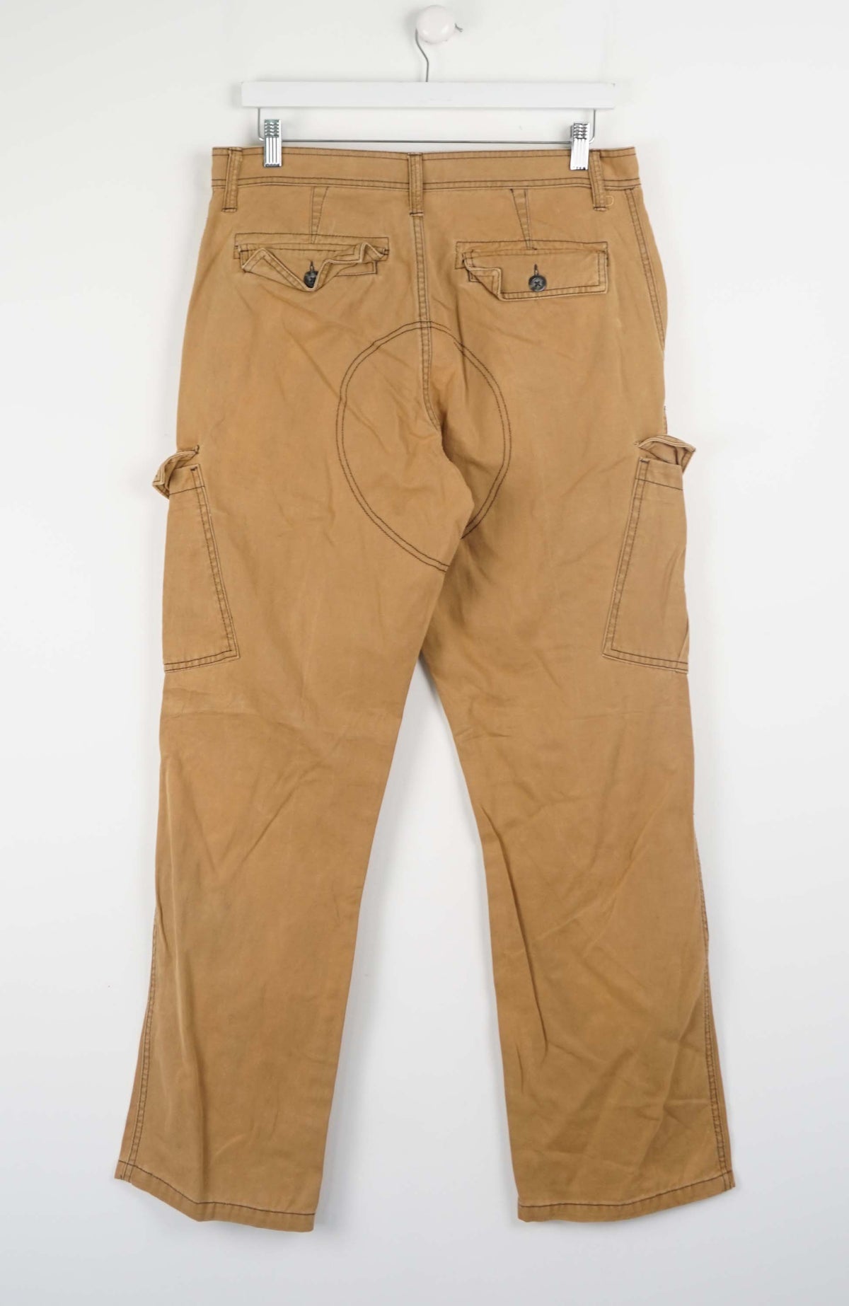 VINTAGE REWORK CARGO PANTS W34