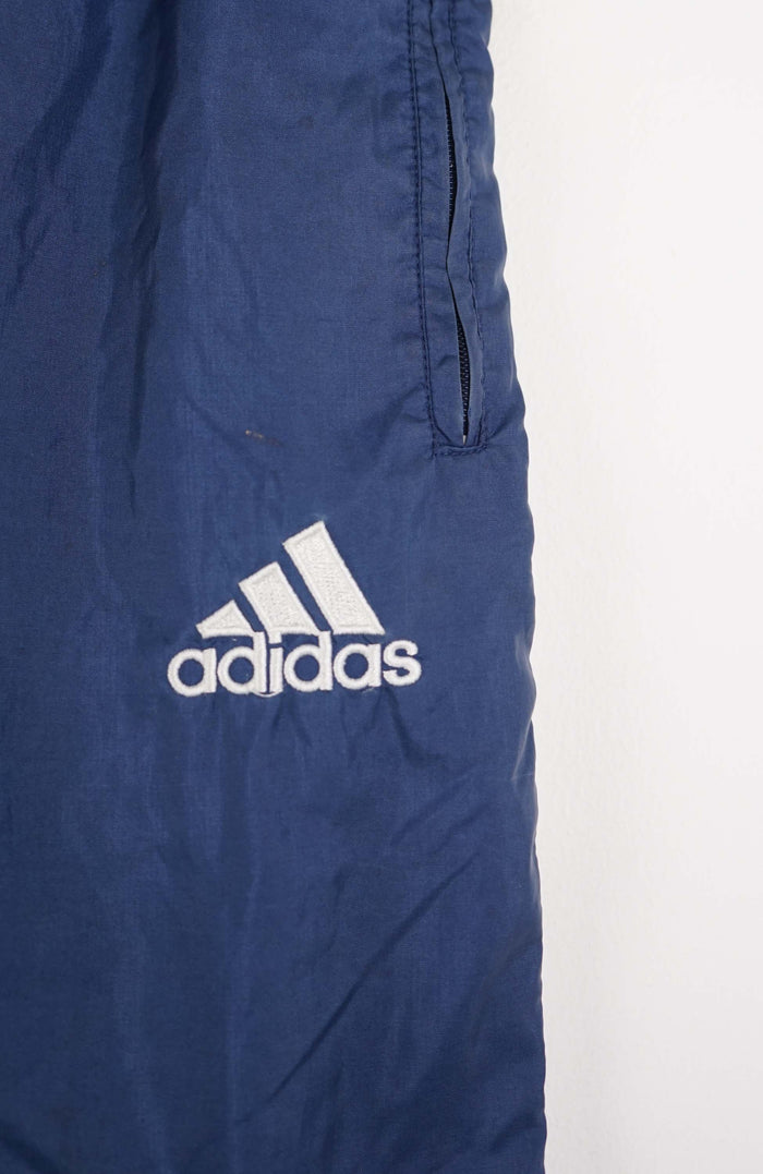 VINTAGE ADIDAS TRACK PANT SHORTS (XXS)