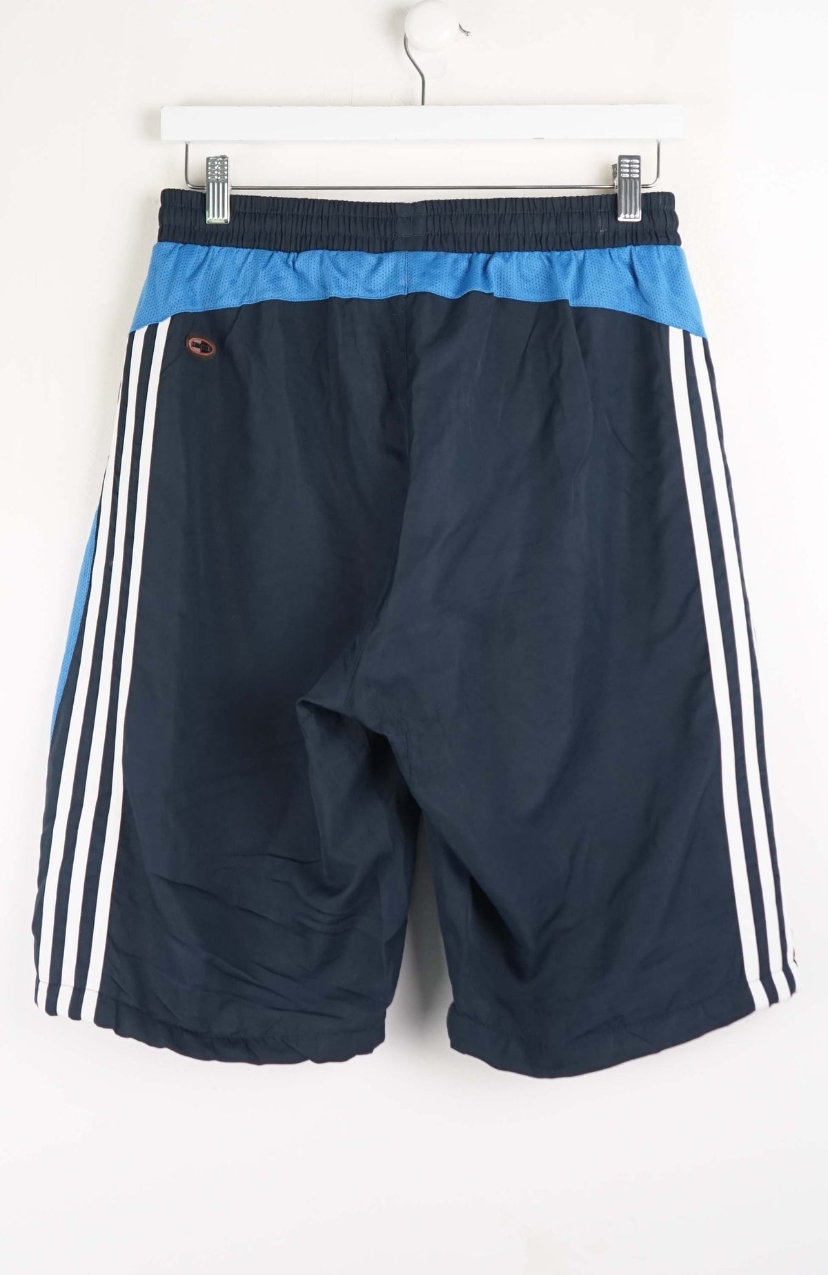 VINTAGE ADIDAS TRACK PANT SHORTS (S)