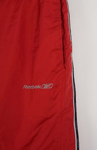 VINTAGE REEBOK TRACK PANT SHORTS (M)