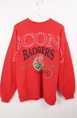 VINTAGE WISCONSIN BADGERS SWEATER (XL)