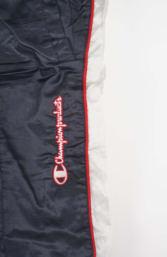 VINTAGE CHAMPION TRACK PANT SHORTS (XL)