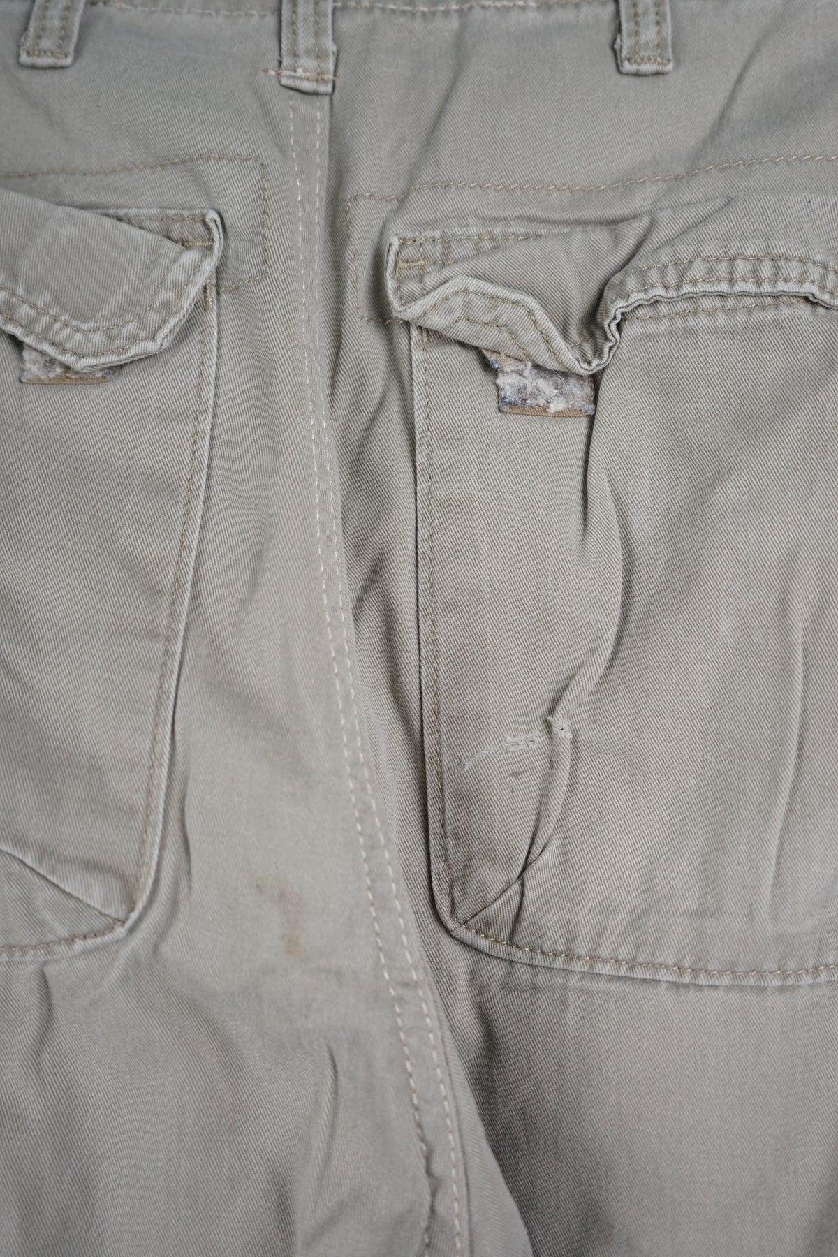 VINTAGE REWORK CARGO PANTS W32