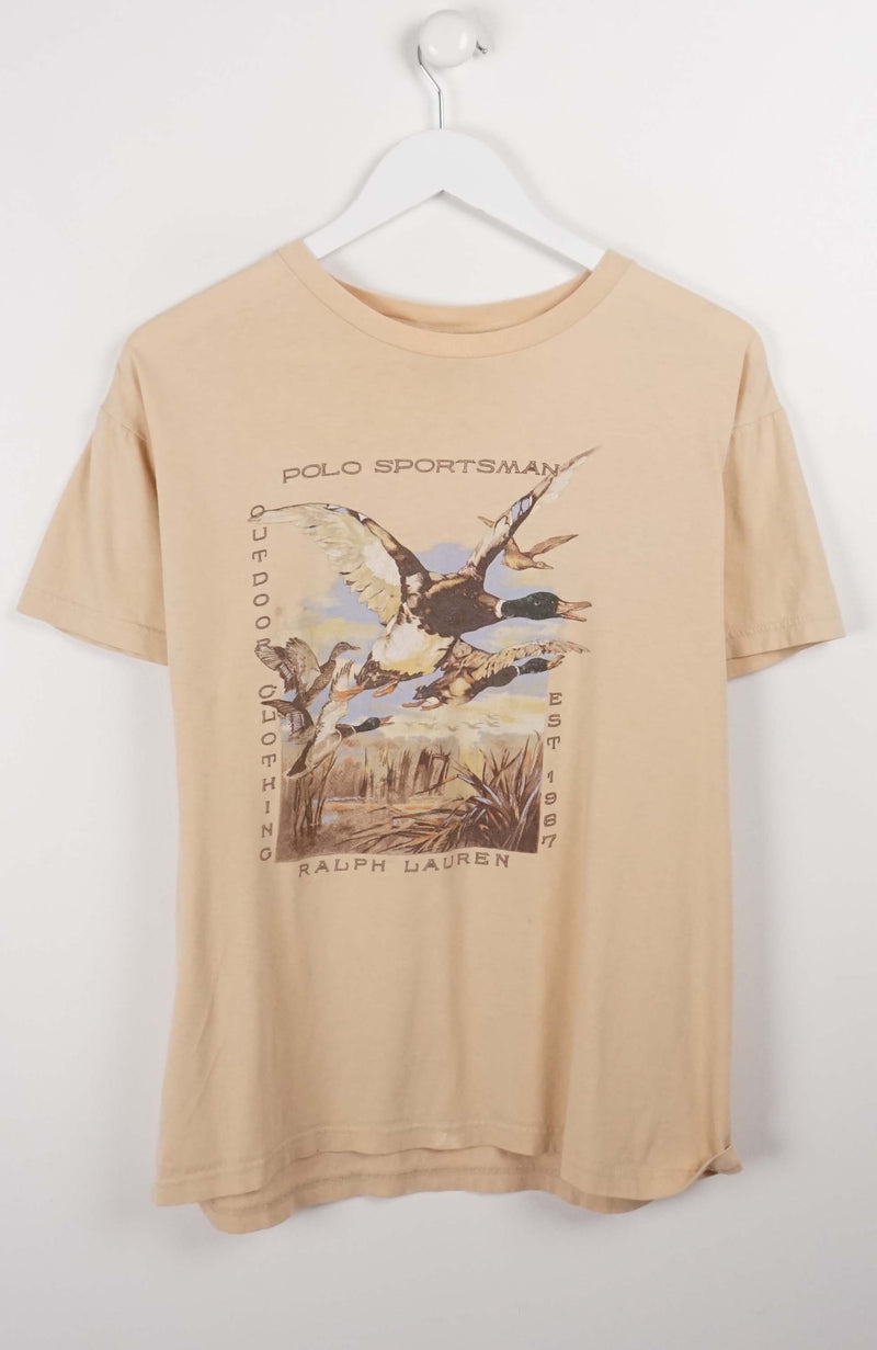 VINTAGE POLO RALPH LAUREN SPORTMAN T-SHIRT (S)