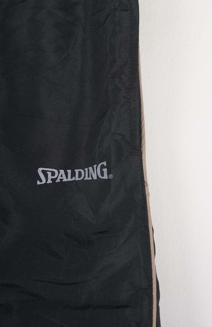 VINTAGE SPALDING TRACK PANT SHORTS (S)