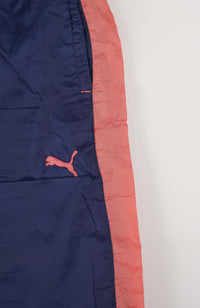 VINTAGE PUMA TRACK PANT SHORTS (XS)