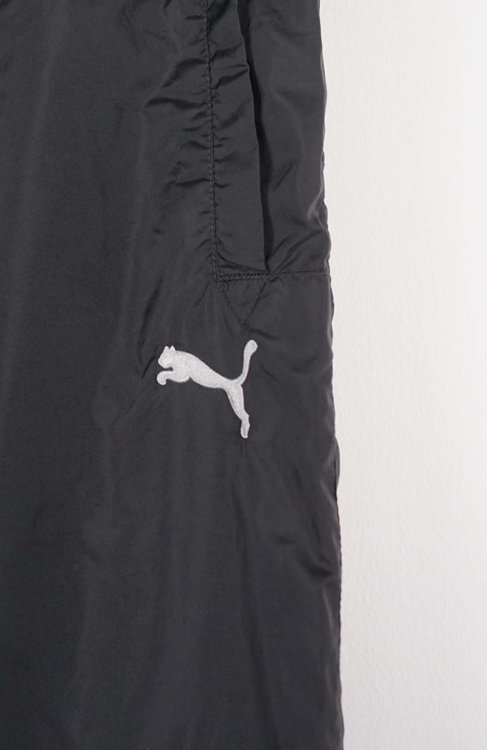 VINTAGE PUMA TRACK PANT SHORTS (M)