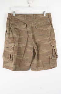 VINTAGE CAMO CARGO SHORTS W34