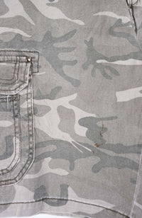 VINTAGE CAMO CARGO SHORTS W36