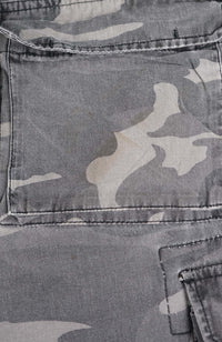 VINTAGE LEE DUNGAREES CAMO CARGO SHORTS W38