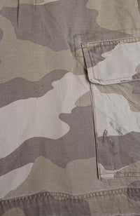 VINTAGE CAMO CARGO SHORTS W30